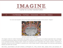 Tablet Screenshot of imaginedialogue.com